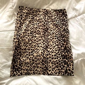 Cheetah Bebe Pencil Skirt, Women's 2